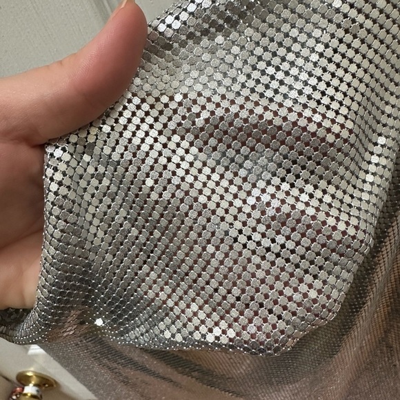 NWT Ginny Mini Dress in Silver XS GRAY SPARKLE - Picture 9 of 10